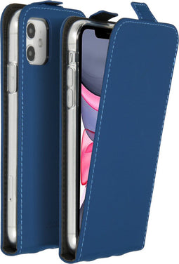 Accezz iPhone 11 - Flipcase - Met pasjeshouder - Blauw