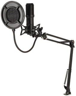 Nedis GSMIC410BK - USB Streaming Boom Stand Microfoon - Cardioïde - RGB verlichting