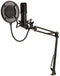 Nedis GSMIC410BK - USB Streaming Boom Stand Microfoon - Cardioïde - RGB verlichting