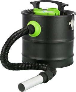 Qlima Aszuiger ASZ 2010 Compact - 800 W - Opvangbak 12 L - Incl. Blaasfunctie en Wasbare Filter - 1,5m Kabel - Geschikt voor Pelletkachel, Open Haard, Barbecue, Werkplaats