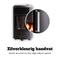 Qlima GH 8034 - Mobiele Gaskachel - 3400 Watt - Sfeervlam en kolen - Met Wieltjes