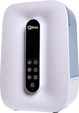Qlima H 609 - Luchtbevochtiger - Vernevelt 9.5L/dag - Warme en koude nevel - Fluisterstil