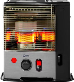 Qlima R 8128S C-2 - Petroleumkachel - Dubbelglasbrander - 2800 Watt - Ruimtes tot 105 m³