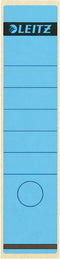 Rugetiket leitz 62x285mm zelfkl blauw