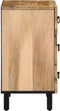 vidaXL - Nachtkastje - 50x33x60 - cm - massief - mangohout