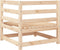 vidaXL - Tuinhoekbank - 70x70x67 - cm - massief - grenenhout