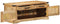 vidaXL - Koffietafel - 90x50x40 - cm - Massief - Hout - Mango