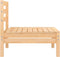 vidaXL - 4-delige - Loungeset - massief - grenenhout