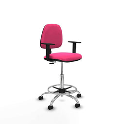 Piqueras y Crespo B1D05RF - Bureaustoel - Hoogteverstelbaar met armleuning - Roze