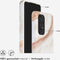 Selencia Aurora Fashion Backcover geschikt voor de Samsung Galaxy A33 - Duurzaam hoesje - 100% gerecycled - Wit Marmer