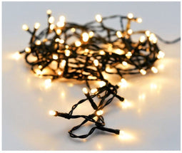 Kerstverlichting - LED lichtsnoer 24m - 320 warm witte lampjes - Timer - 8 lichtfuncties