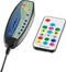 tectake® Tartaros - Gamingstoel - Massagefunctie LED-verlichting - Zwart