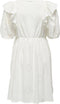 ONLY ONLIRMA SS DRESS - Korte jurk - Borduurdetails en ruffles - Maat XL