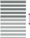 vidaXL - Zebra - rolgordijn - 100x150 - cm - stofbreedte - 95,9 - cm - donkergrijs