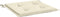 vidaXL - Tuinstoelkussens - 2 - st - 40x40x3 - cm - oxford - stof - crèmekleurig