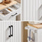 SoBuy FKW119-WN - Keukenwagen - Witte Keukentrolley met Wielen - 75,5 x 45,5 x 91 cm