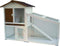 Konijnenhok Tommy - Wit - 140 x 65 x 100 cm