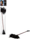 CalExotics - Scandal Feather Crop - Bondage / SM Whips and Paddles Zwart