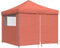 vidaXL - Partytent - inklapbaar - pop-up - met - 4 - zijwanden - terracottakleurig