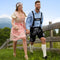 Dressforfun Lederhose Frankenwald M - Verkleedkostuum - Traditionele klederdrachtstijl - Zwart