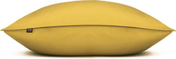 Zohome Kussensloop Satinado - Kussenhoes van 60x70 cm - Set van 2 stuks - 100% Katoen-Satijn - Grijs