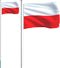 vidaXL - Vlag - met - vlaggenmast - Polen - 6,23 - m - aluminium