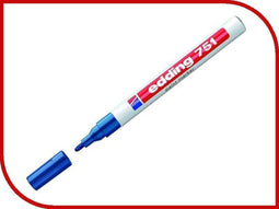 Lakmarker Edding 751 Blauw 1-2mm