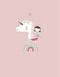 Noorse hoes Haciendo el Indio Unicorn Roze