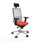 Bureaustoel Piqueras y Crespo 2D086N1 Donker oranje