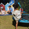 Plum Junior Ocean - Trampoline met geluid - Inclusief veiligheidsnet - Blauw
