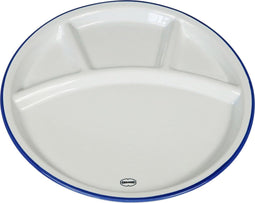 CABANAZ - bord, keramiek, FONDUE PLATE, wit