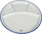 CABANAZ - bord, keramiek, FONDUE PLATE, wit