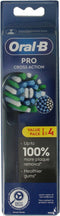 Oral-B Cross Action Pro - Opzetborstels - CleanMaximiser Technologie - Zwart (4 stuks)
