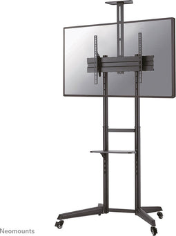 Neomounts FL50-550BL1 - Vloerstandaard - Mobiele steun voor flat screens tot 70" - Zwart