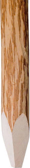 vidaXL - Schuttingpalen - met - punt - 4 - st - 90 - cm - hazelaarhout
