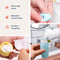 TRVLMORE - Navulbare Silicone Reisflesjes Set - 3 Flesjes 3 Potjes - Groen Blauw Geel (set van 3)