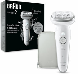 Braun Silk·épil 9 - Epilator - Wet & Dry - 40 MicroGrip-pincetjes