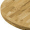 vidaXL - Tafelblad - rond - 44 - mm - 900 - mm - massief - eikenhout