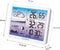 Weerstation - binnen/buiten temperatuur - luchtvochtigheid - ingebouwde barometer