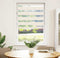 vidaXL - Zebra - rolgordijn - 70x150 - cm - stofbreedte - 65,9 - cm - marmerbeige