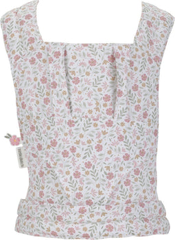 Little Dutch Poppendraagzak - Comfortabele poppendraagzak - Soft Flowers - Roze