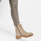 PS Poelman Mink - Veterboots - Suède Leren Nubuck - Beige Taupe - Maat 38