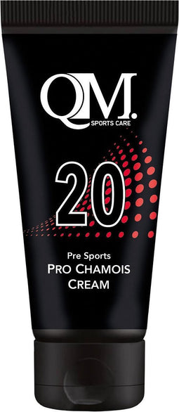 QM Sportscare 20 tube Pro Chamois Cream 150ml