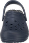 Crocs - Classic Lined Clog - Instap Sandaal - 38 - 39 - Blauw
