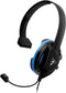 Turtle Beach Recon Chat - Headset - Brilvriendelijk - Blauw Zwart