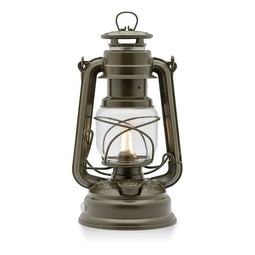 Feuerhand - LED Stormlamp 276 olijf groen