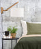 GOOD&MOJO Wandlamp Andes - Bamboe/Donkergrijs - 50x32x45cm - Binnen Scandinavisch,Bohemian