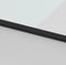 vidaXL - Schuifdeur - 90x205 - cm - gehard - glas - en - aluminium - zwart