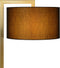 Atmooz - Vloerlamp Bolivia - E27 - Kleur : Goud Brons - Staande Lamp - Stalamp - Woonkamer - Hoogte 158cm - Metaal