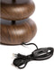 Light & Living Tafellamp Danialo - Bruin - Ø22cm - Modern